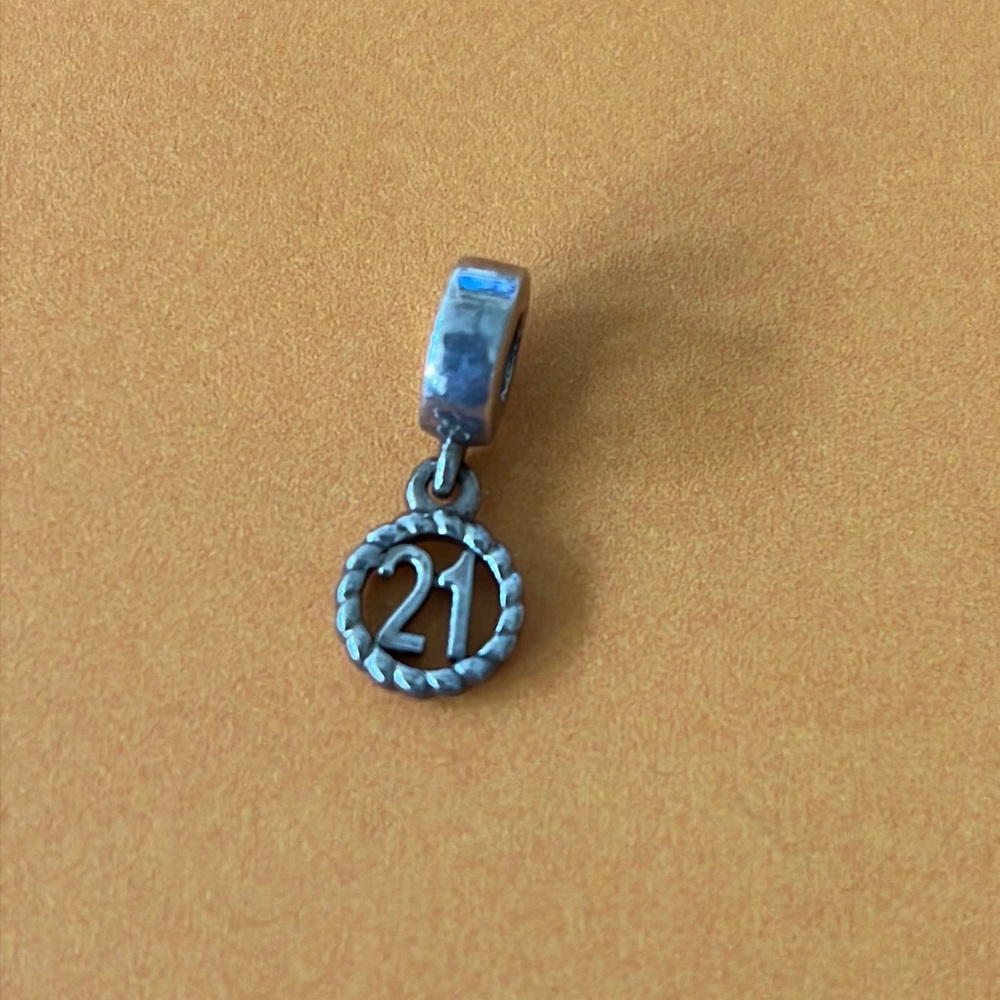 Authentic PANDORA 21 Dangle